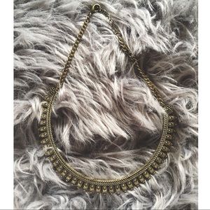 Brass Collar Necklace
